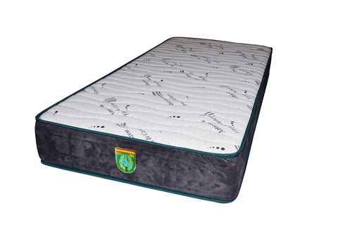 Colchón edición especial (VBVE) verde militar con almohada viscoelastica con logo de regalo